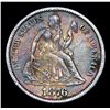 Image 2 : 1876-p Seated Liberty Dime 10c Grades xf