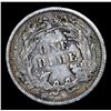 Image 3 : 1876-p Seated Liberty Dime 10c Grades xf