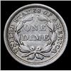 Image 3 : 1854-p Seated Liberty Dime 10c Grades vf++