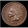 Image 2 : 1879 Indian Cent 1c Grades xf+