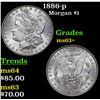 Image 1 : 1886-p Morgan Dollar $1 Grades Select+ Unc