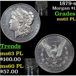 1879-s Morgan Dollar $1 Grades Select Unc PL