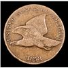 Image 2 : 1858 ll Flying Eagle Cent 1c Grades vf+
