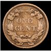 Image 3 : 1858 ll Flying Eagle Cent 1c Grades vf+