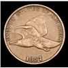 Image 2 : 1857 Flying Eagle Cent 1c Grades vf++