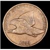 Image 2 : 1858 ll Flying Eagle Cent 1c Grades vf++