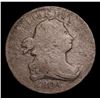 Image 2 : 1805 Draped Bust Half Cent 1/2c Grades vg+