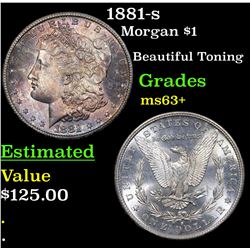 1881-s Morgan Dollar $1 Grades Select+ Unc
