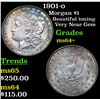 Image 1 : 1901-o Morgan Dollar $1 Grades Choice+ Unc
