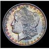 Image 2 : 1896-p Rainbow Toned Morgan Dollar $1 Grades Select Unc