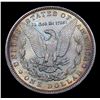 Image 3 : 1896-p Rainbow Toned Morgan Dollar $1 Grades Select Unc