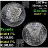 Image 1 : 1879-s Morgan Dollar $1 Grades Select Unc+ PL