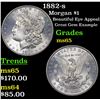 Image 1 : 1882-s Morgan Dollar $1 Grades GEM Unc