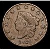 Image 2 : 1827 Coronet Head Large Cent 1c Grades vf++