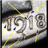 Image 4 : 1918/1918-d Mercury Dime 10c Grades Select Unc