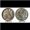Image 4 : 1837 Seated Seated Liberty Half Dime 1/2 10c Grades vf++