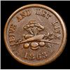 Image 2 : 1863 Live and let Live Obv Civil War Token 1c Grades Select AU
