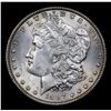 Image 2 : 1887-p Rainbow Toned Morgan Dollar $1 Grades Choice+ Unc