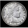 Image 2 : 1914-p Barber Quarter 25c Grades Select Unc