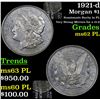 Image 1 : 1921-d Morgan Dollar $1 Grades Select Unc PL