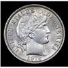 Image 2 : 1916-p Barber Dime 10c Grades Choice+ Unc