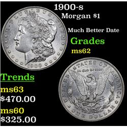 1900-s Morgan Dollar $1 Grades Select Unc