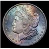 Image 2 : 1878-p 7tf Rainbow Toned Morgan Dollar $1 Grades Select+ Unc
