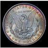 Image 3 : 1888-p Rainbow Toned Vam 1b Morgan Dollar $1 Grades Choice+ Unc