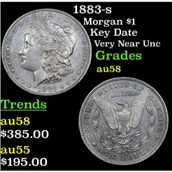 1883-s Morgan Dollar $1 Grades Choice AU/BU Slider
