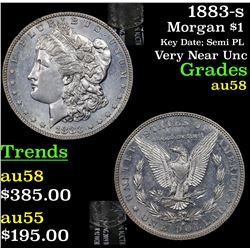 1883-s Morgan Dollar $1 Grades Choice AU/BU Slider