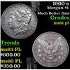 Image 1 : 1900-s Morgan Dollar $1 Grades Unc+ PL