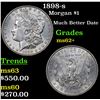 Image 1 : 1898-s Morgan Dollar $1 Grades Select Unc