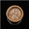 Image 3 : Mixed small cents 1c orig shotgun roll, 1918-d Wheat Cent, 1895 Indian Cent other end
