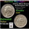 Image 1 : ***Auction Highlight*** ANACS 1978-p Mint Error Washington Quarter 25c Graded ms61 By ANACS (fc)