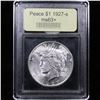 Image 4 : ***Auction Highlight*** 1927-s Peace Dollar $1 Graded Select+ Unc By USCG (fc)