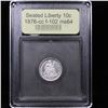 Image 4 : ***Auction Highlight*** 1876-cc f-102 Seated Liberty Dime 10c Graded Choice Unc By USCG (fc)