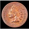 Image 2 : ***Auction Highlight*** 1877 Indian Cent 1c Graded vf+ By USCG (fc)