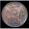 Image 3 : ***Auction Highlight*** 1899-p Rainbow Toned Morgan Dollar $1 Graded Select+ Unc By USCG (fc)