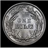 Image 3 : ***Auction Highlight*** 1911-p Barber Dime 10c Graded GEM+ Unc By USCG (fc)
