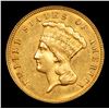 Image 2 : ***Auction Highlight*** 1874 Three Dollar Gold .$3 Graded Choice Unc By USCG (fc)