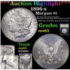 Image 1 : ***Auction Highlight*** 1896-s Morgan Dollar $1 Graded Select Unc By USCG (fc)