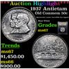 Image 1 : ***Auction Highlight*** 1937 Antietam Old Commem Half Dollar 50c Graded GEM++ Unc By USCG (fc)