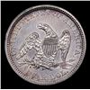 Image 3 : ***Auction Highlight*** 1861-p Seated Liberty Quarter 25c Graded Select Unc By USCG (fc)