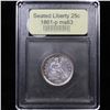 Image 4 : ***Auction Highlight*** 1861-p Seated Liberty Quarter 25c Graded Select Unc By USCG (fc)