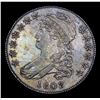 Image 2 : ***Auction Highlight*** 1808/7 O-101 Capped Bust Half Dollar 50c Graded Choice AU/BU Slider By USCG 