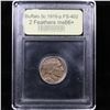 Image 4 : ***Auction Highlight*** 1916-p FS-402 2 Feathers Buffalo Nickel 5c Graded GEM++ Unc By USCG (fc)