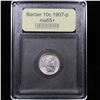 Image 4 : ***Auction Highlight*** 1907-p Barber Dime 10c Graded GEM+ Unc By USCG (fc)