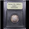 Image 4 : ***Auction Highlight*** 1895-p Barber Quarter 25c Graded Choice+ Unc By USCG (fc)