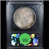 Image 5 : ***Auction Highlight*** 1889-p Rainbow Toned Morgan Dollar $1 Graded GEM Unc By USCG (fc)
