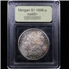 Image 4 : ***Auction Highlight*** 1896-p Rainbow Toned Morgan Dollar $1 Graded GEM+ Unc By USCG (fc)